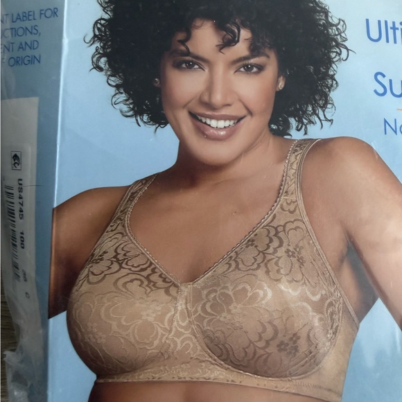 Playtex White 4745 18 Hour Ultimate Lift and Support Wireless Bra 36C - Picture 5 of 10